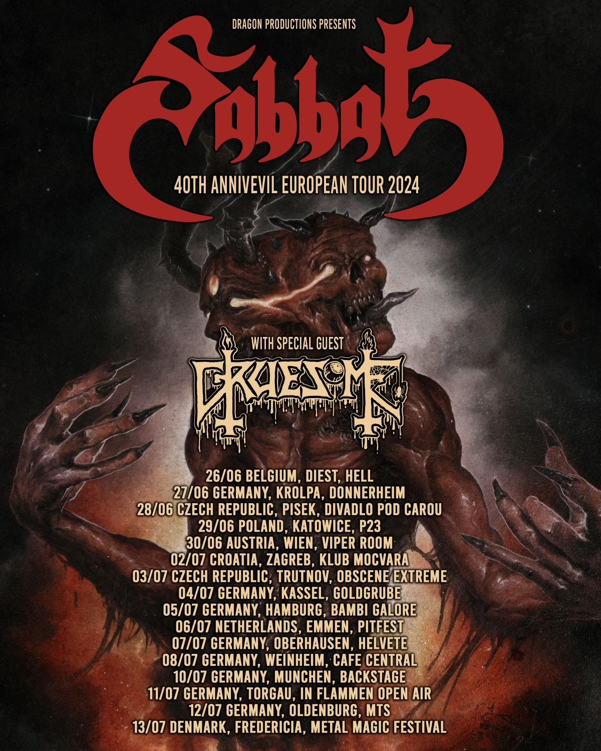 SABBAT + GRUESOME