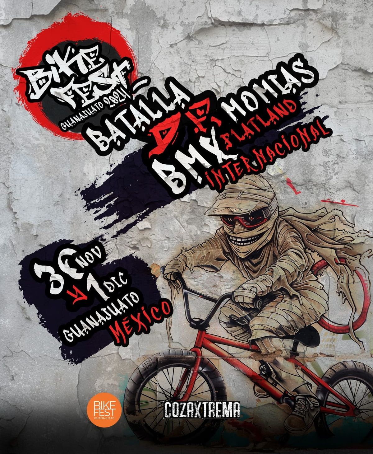 BMX Flatland Batalla de Momias Guanajuato