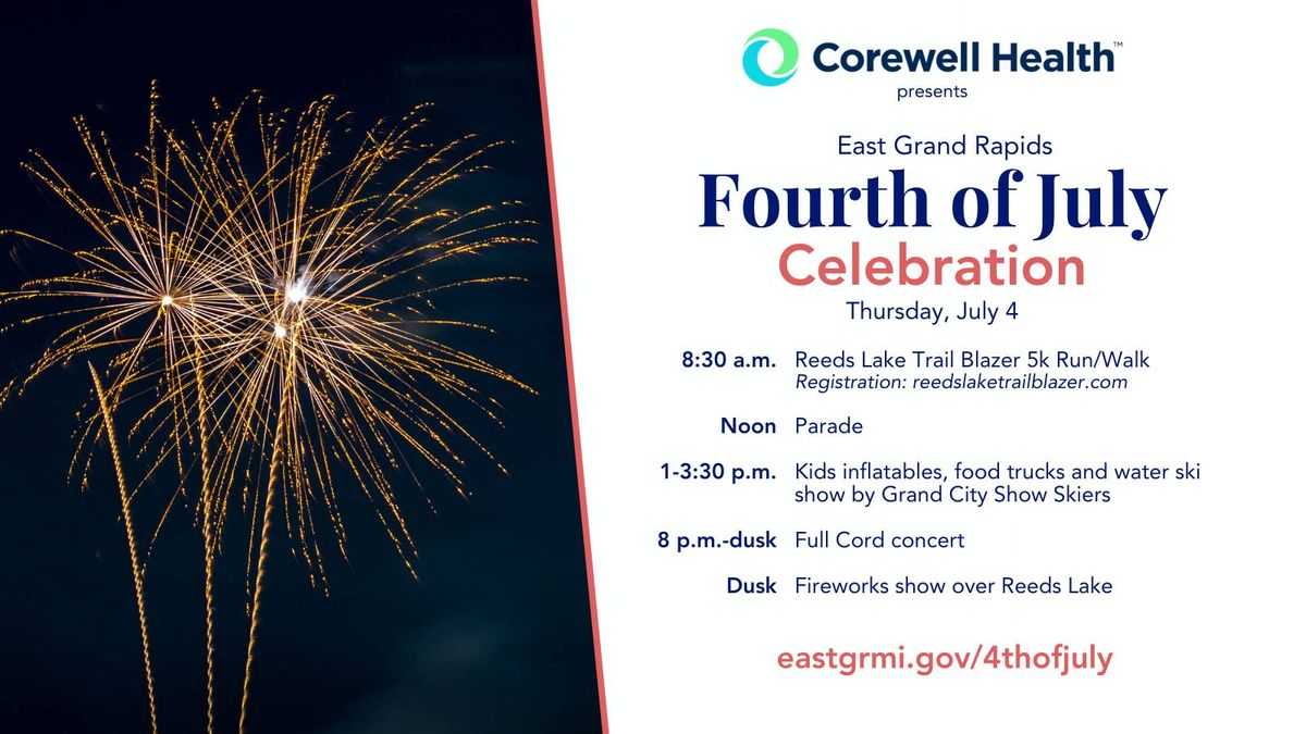 EGR Fourth of July Celebration, presented by Corewell Health
