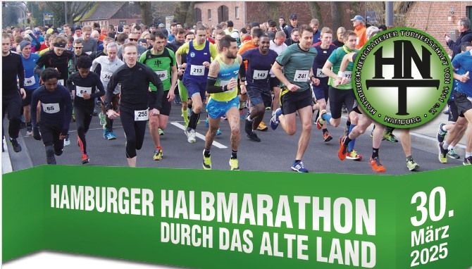 Hamburger Halbmarathon durch das Alte Land