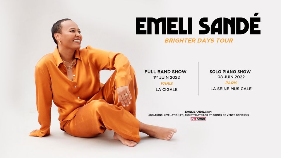 Emeli Sand\u00e9 | La Cigale, Paris - Full band show