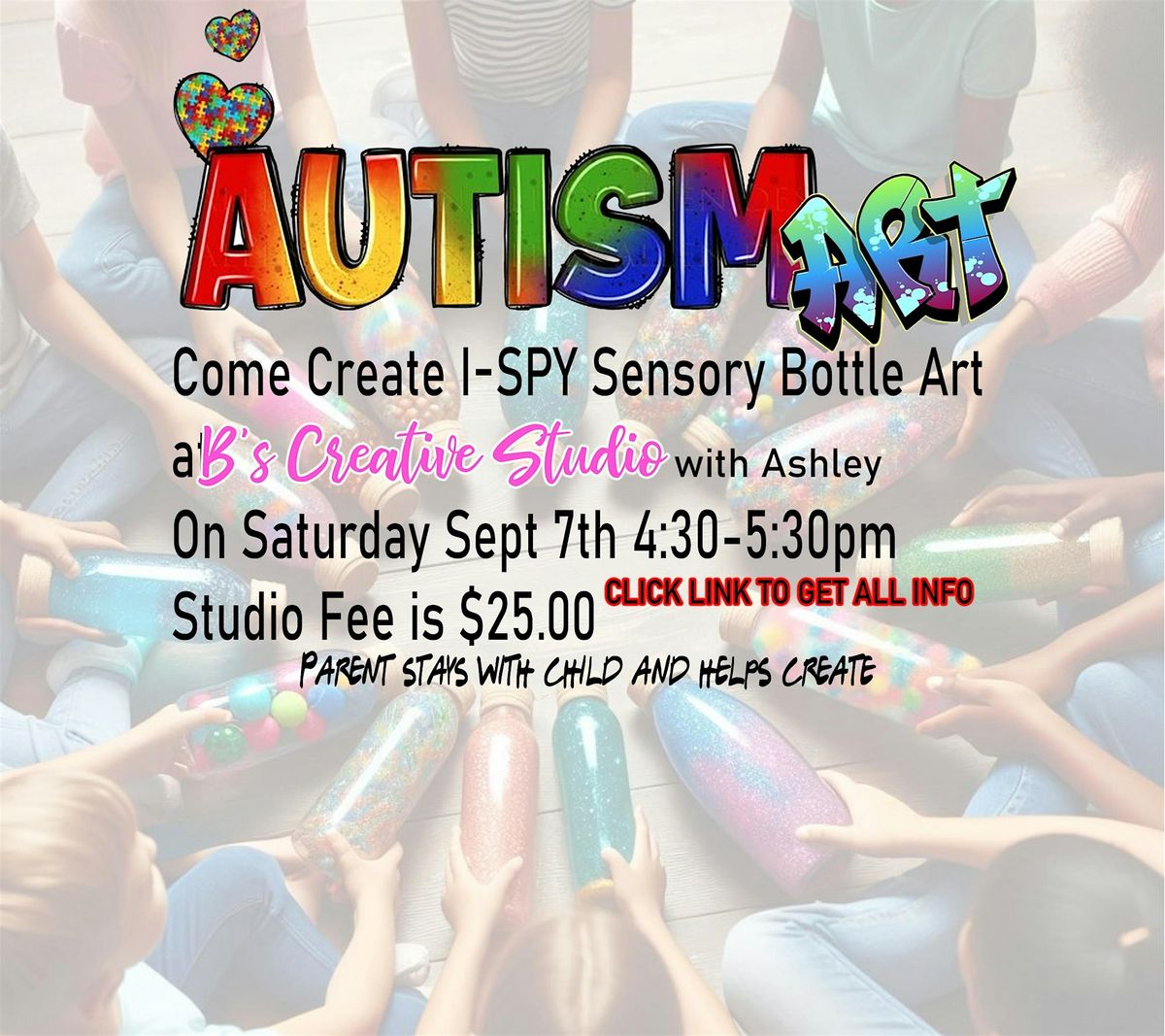 Autism Art- I-spy Bottles