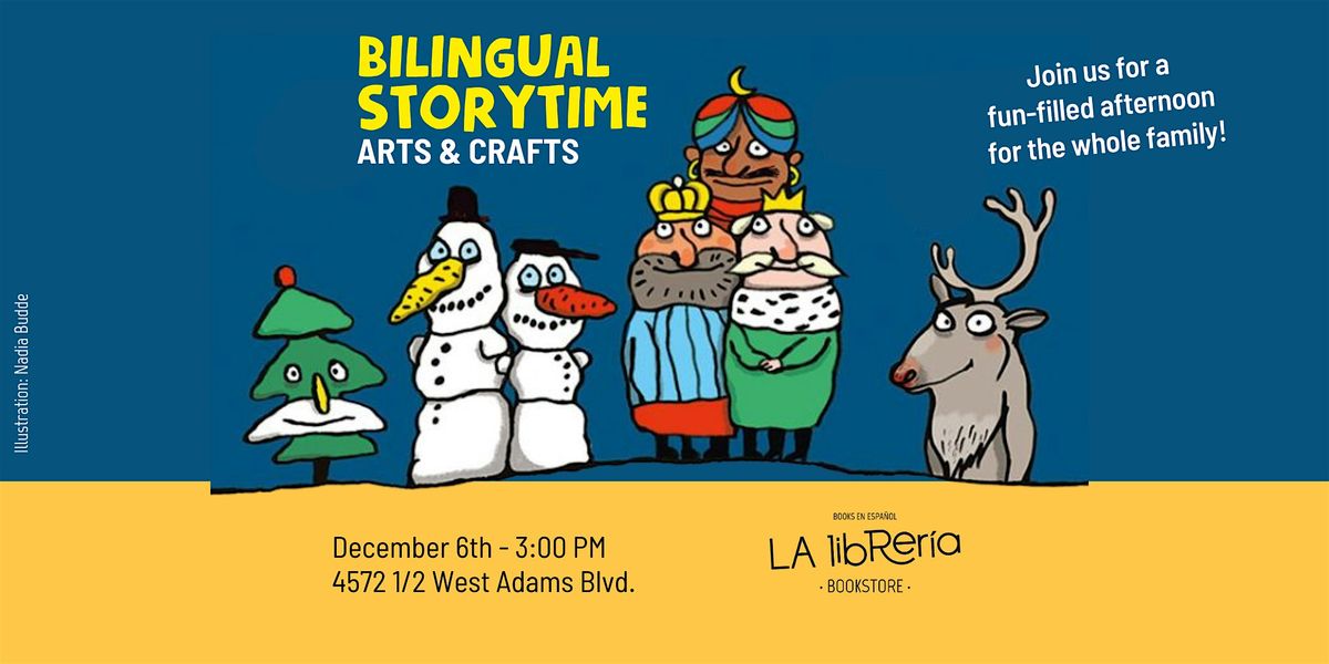 End of year Bilingual Storytime and Arts & Crafts at LA librer\u00eda