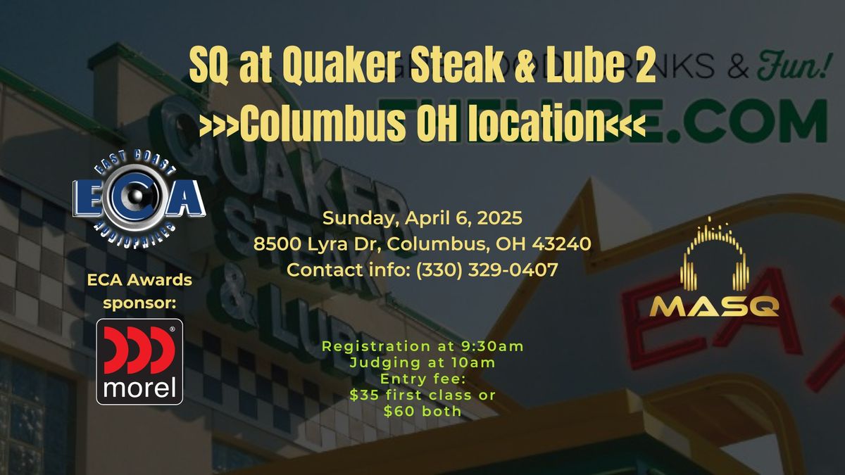 SQ at Quaker Steak & Lube 2 - Columbus OH location