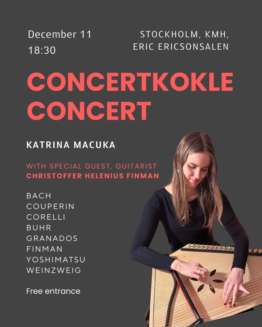 Concertkokle Concert