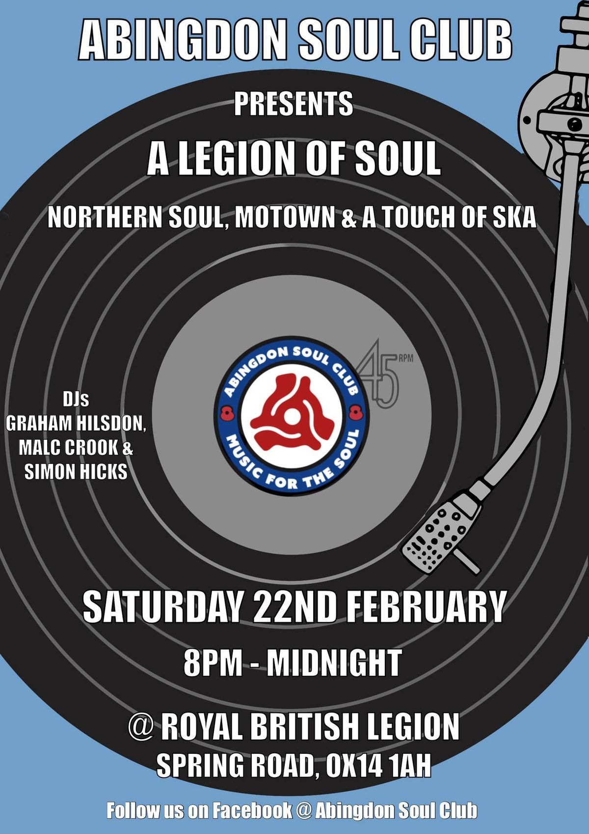 A Legion of Soul @ The Royal Legion Abingdon