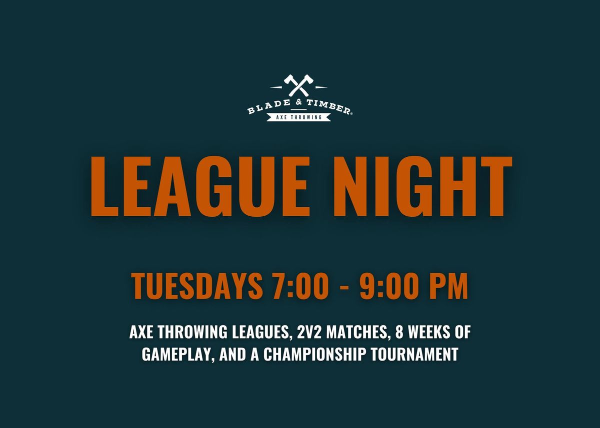 Axe Throwing League Night