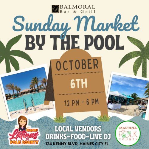 Sunday Market By The Pool