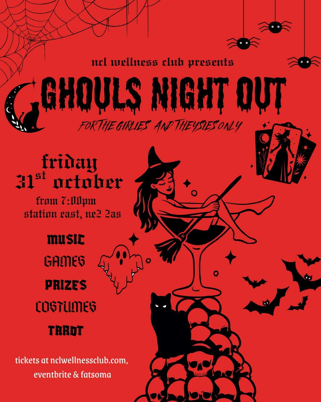 ghouls night out - girlies and theysies halloween night out 