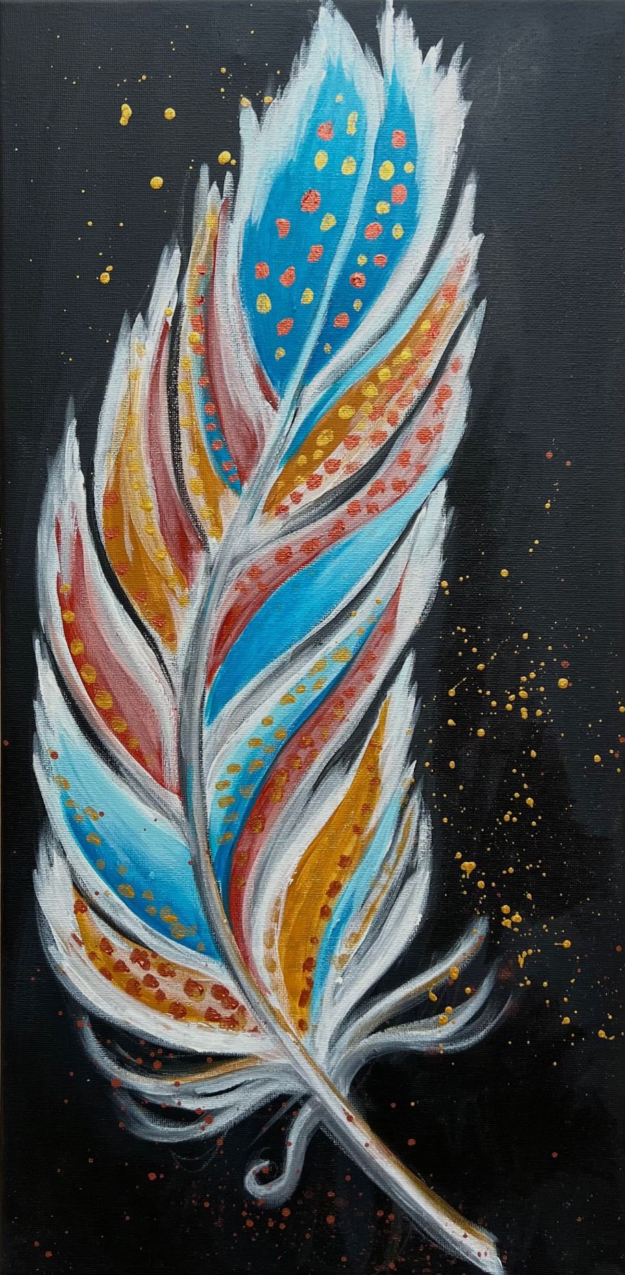 "Boho Feather" Paint and Sip