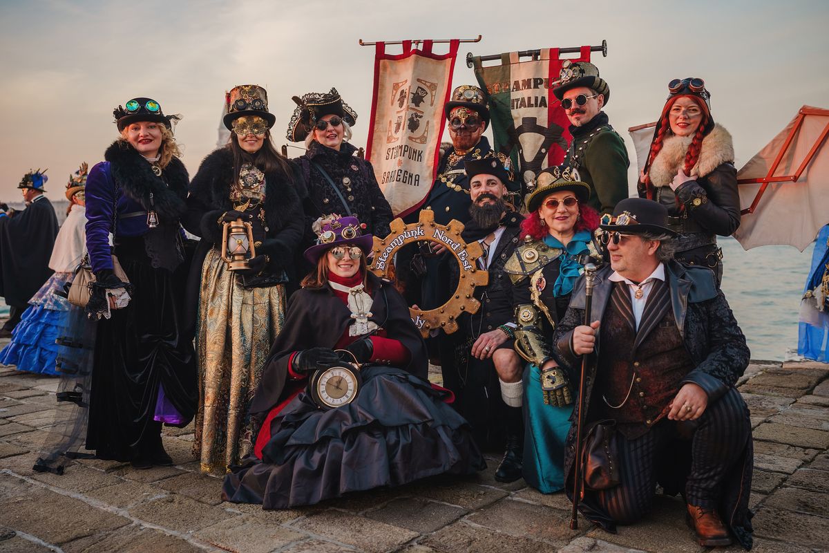 Steampunk Italia al Carnevale di Venezia