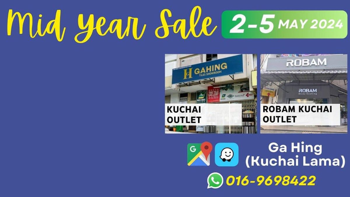 Ga Hing Kuchai Mid Year Sale & Homedec KLCC (Johnson Suisse)