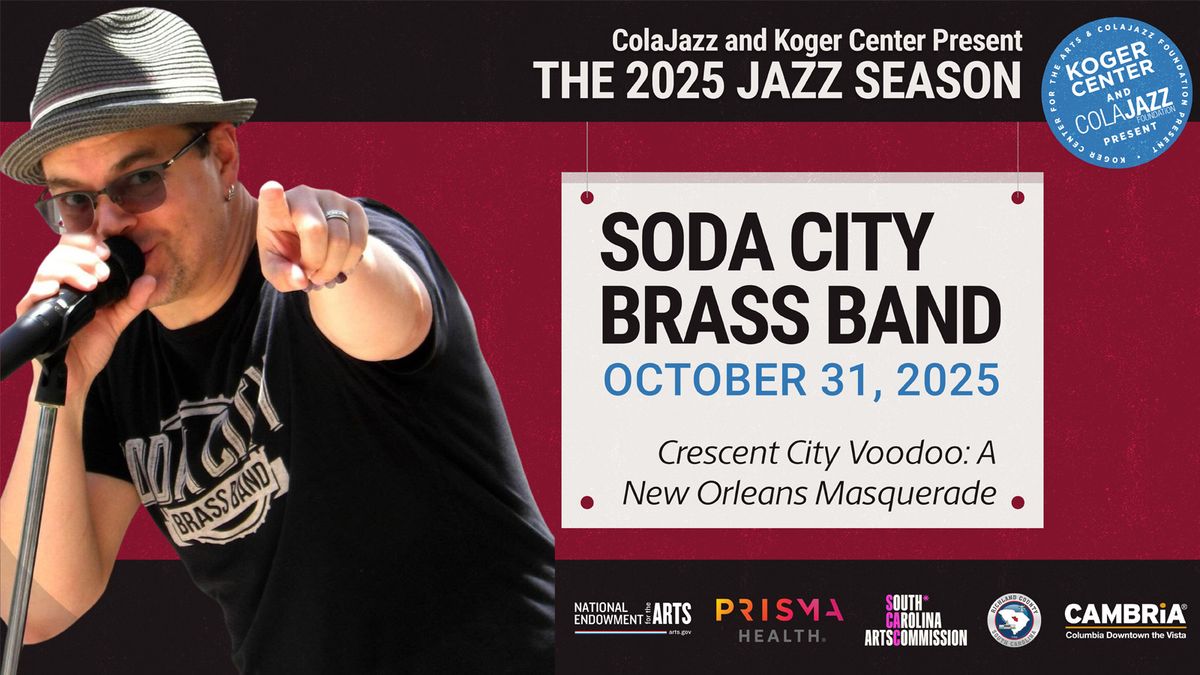 Koger Center and ColaJazz present: Live in the Lobby Jazz with Soda City Brass Band