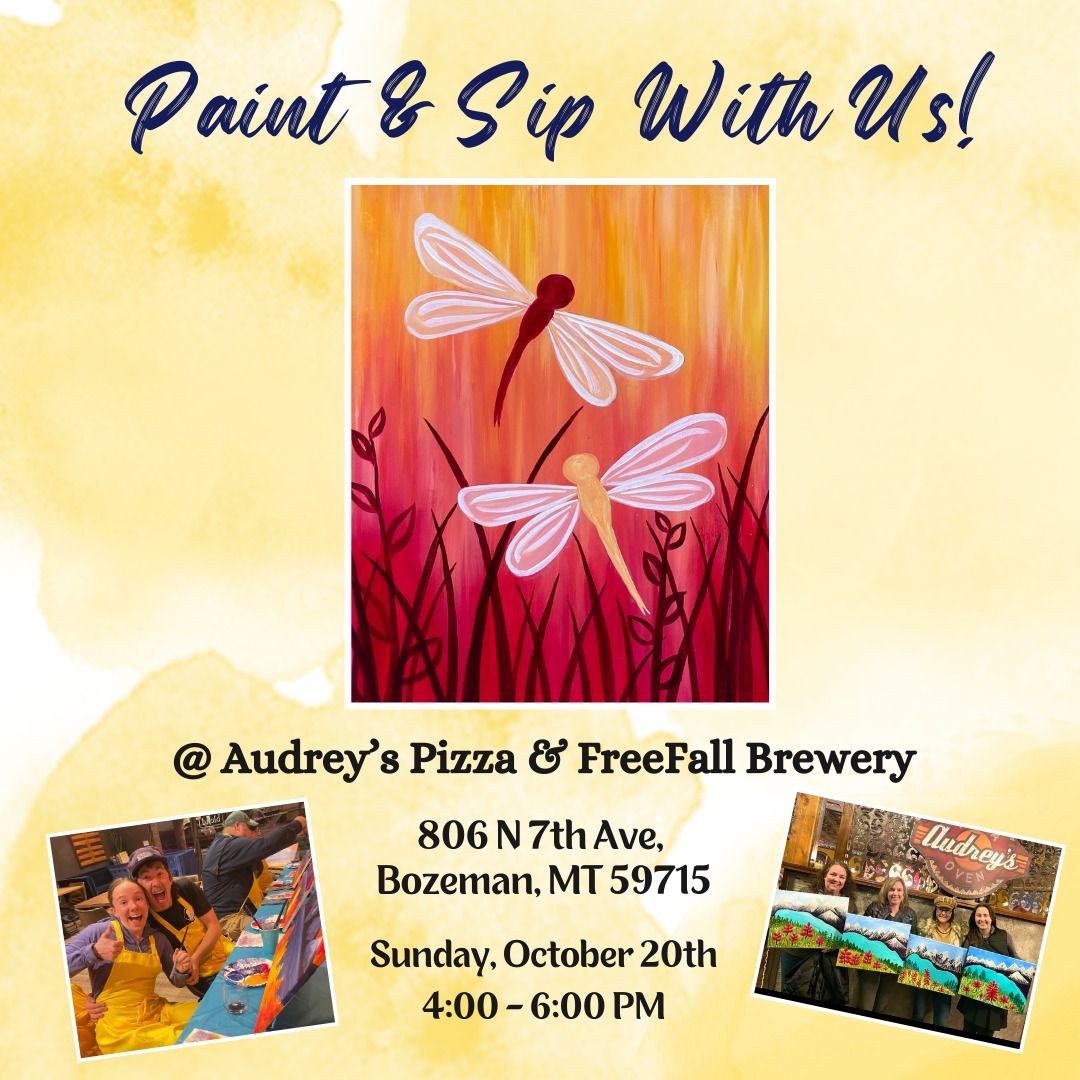 Paint & Sip @ Audrey's Pizza & FreeFall Brewery