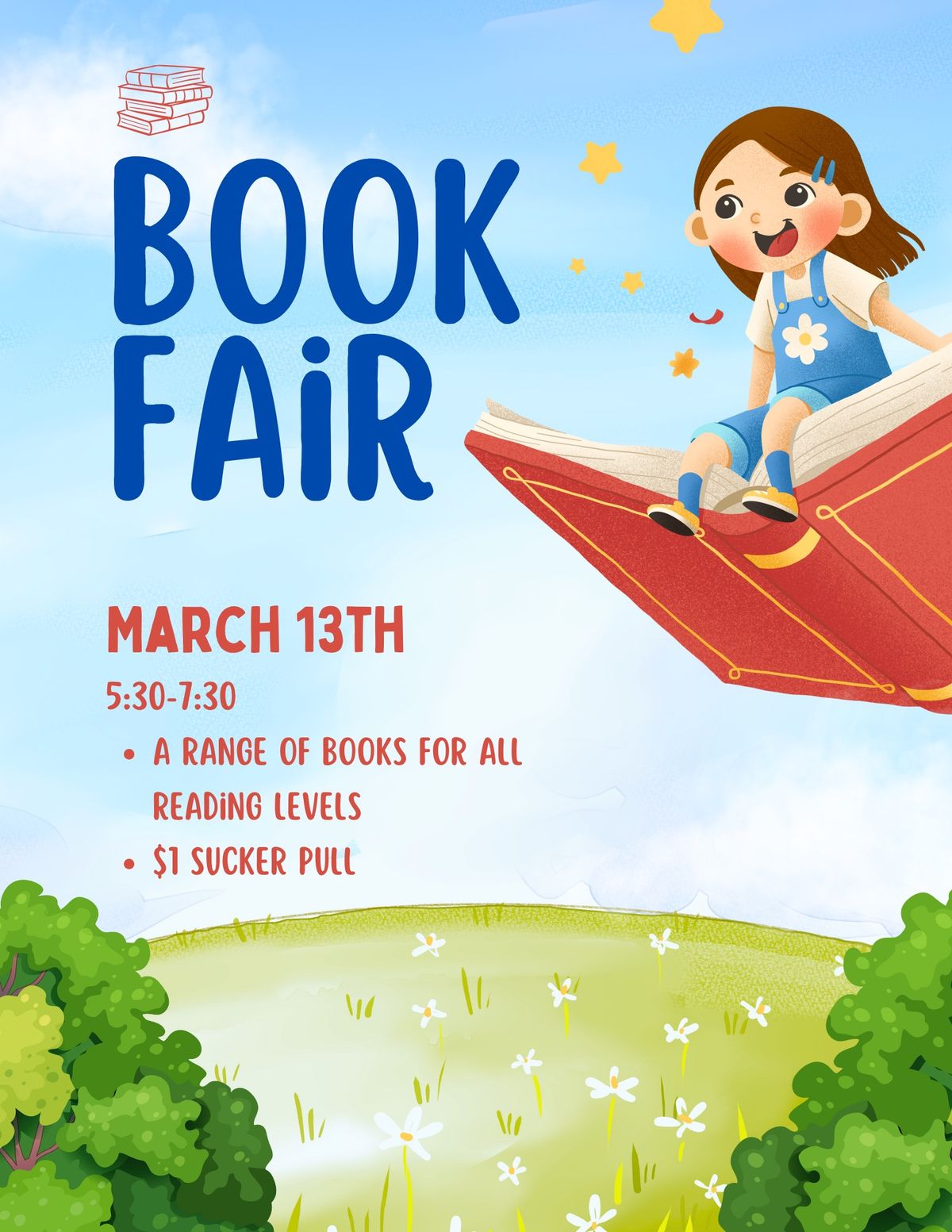 Olson Park Spring Book Fair!