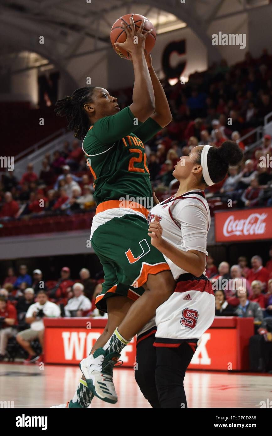 North Carolina State Wolfpack Women's Basketball vs. Miami Hurricanes