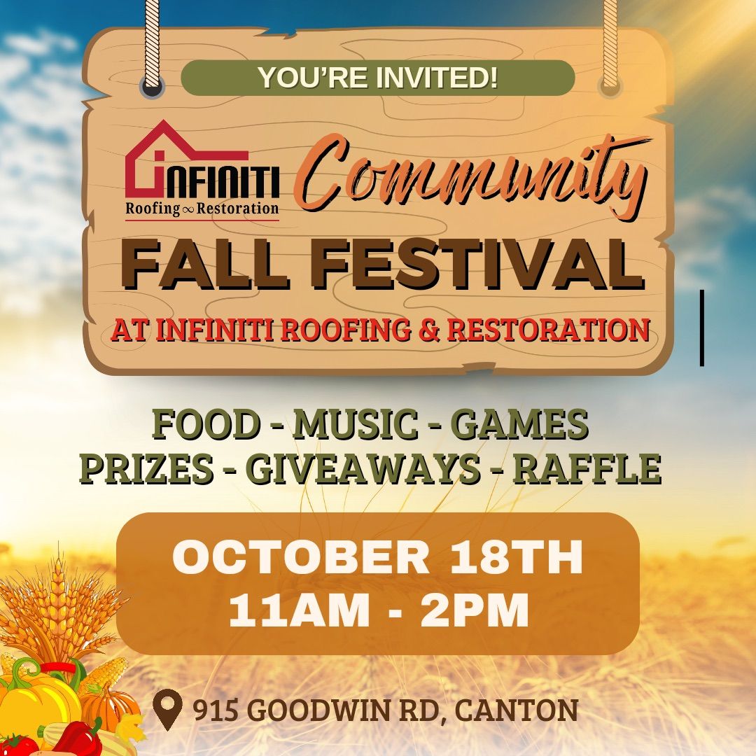 Infiniti Roofing & Restoration Community Fall Festival