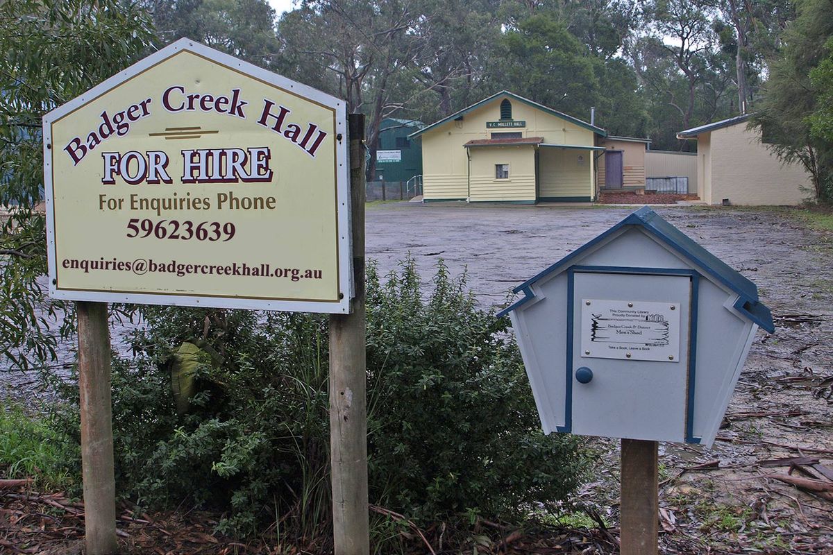 Badger Creek Hall Centenary