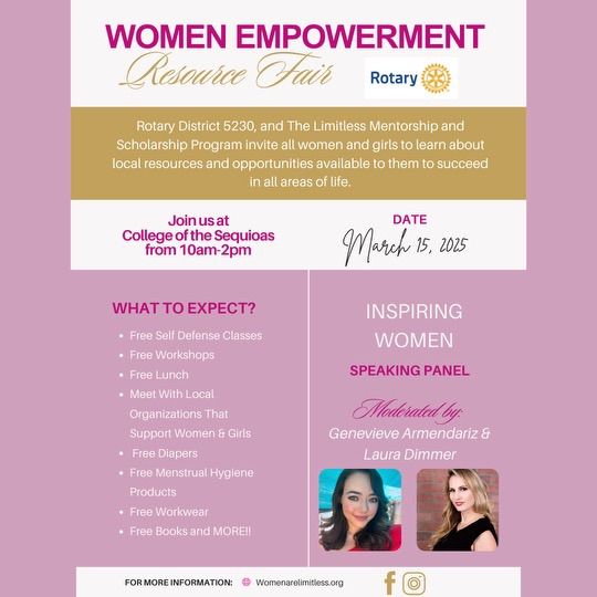 Women Empowerment and Resource Fair-District 5230