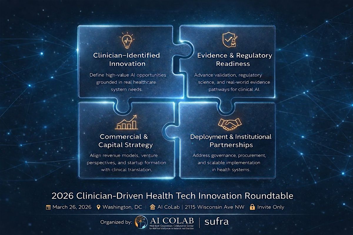 Bench, Bedside & Breakthrough: Health Tech Innova from SV to DC