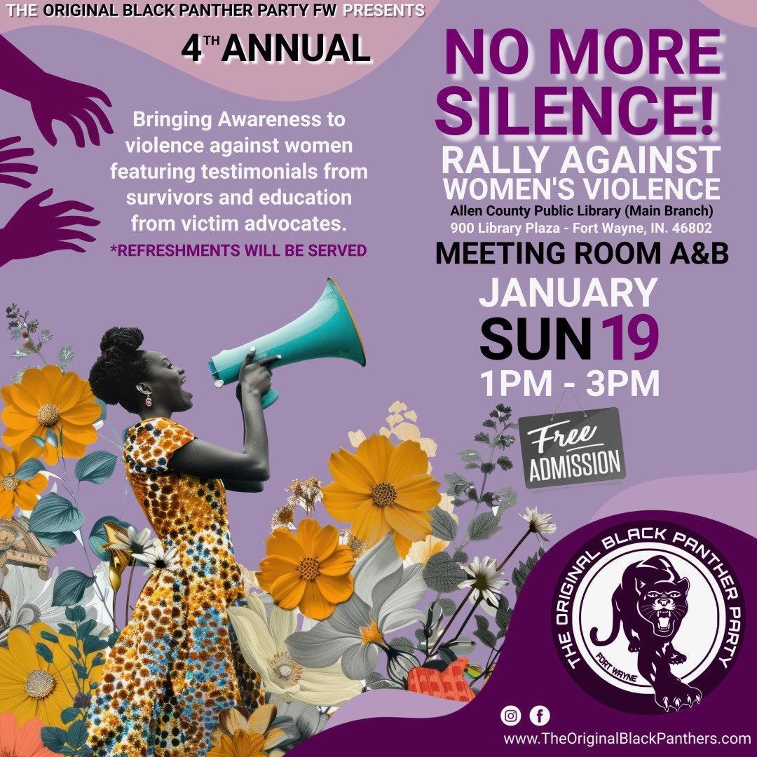 No More Silence! Rally Against Women\u2019s Violence