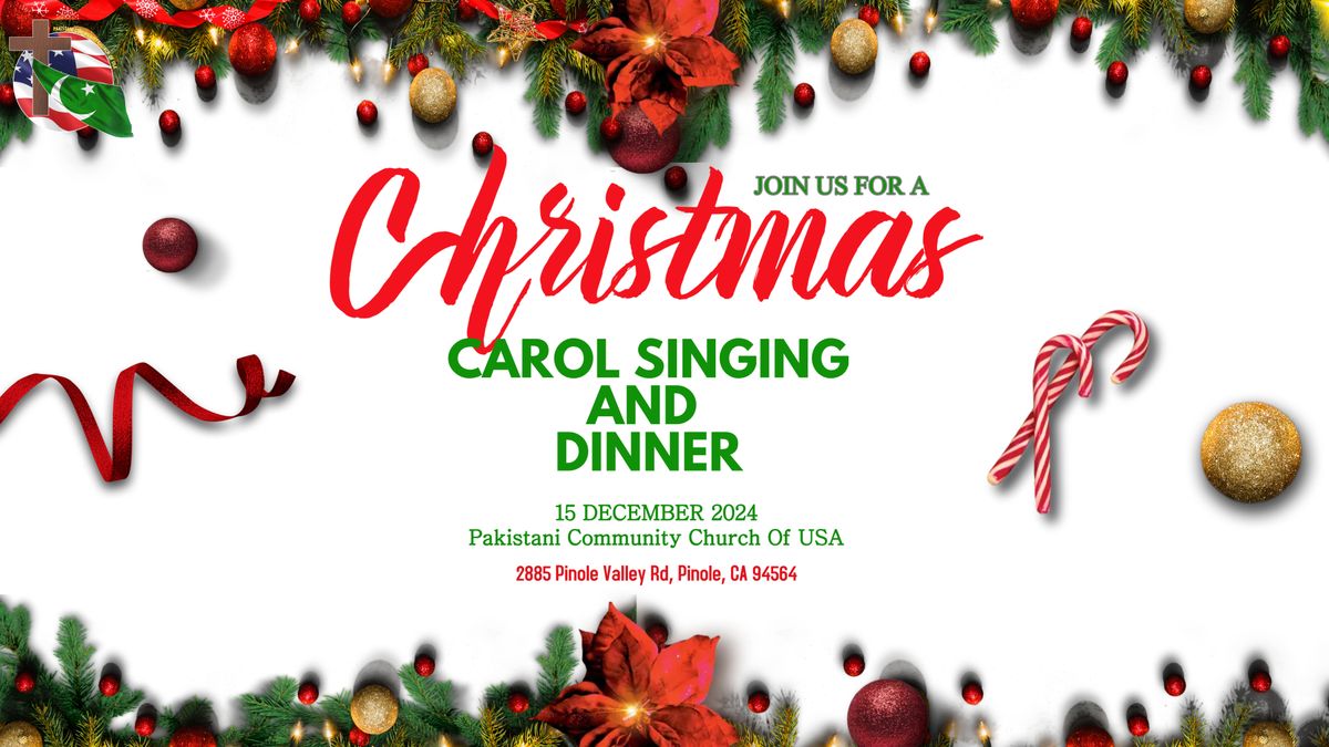 Christmas Carol Singing And Dinner