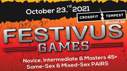Festivus Games Crossfit Tempest Mitchell 23 October 2021 Festivus Games October 2022