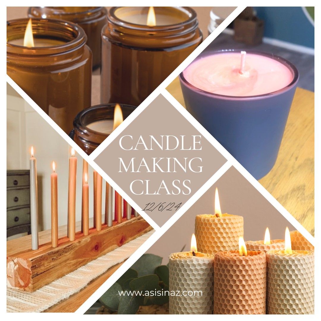 Homemade Holidays | Art for Adults | Candle Making