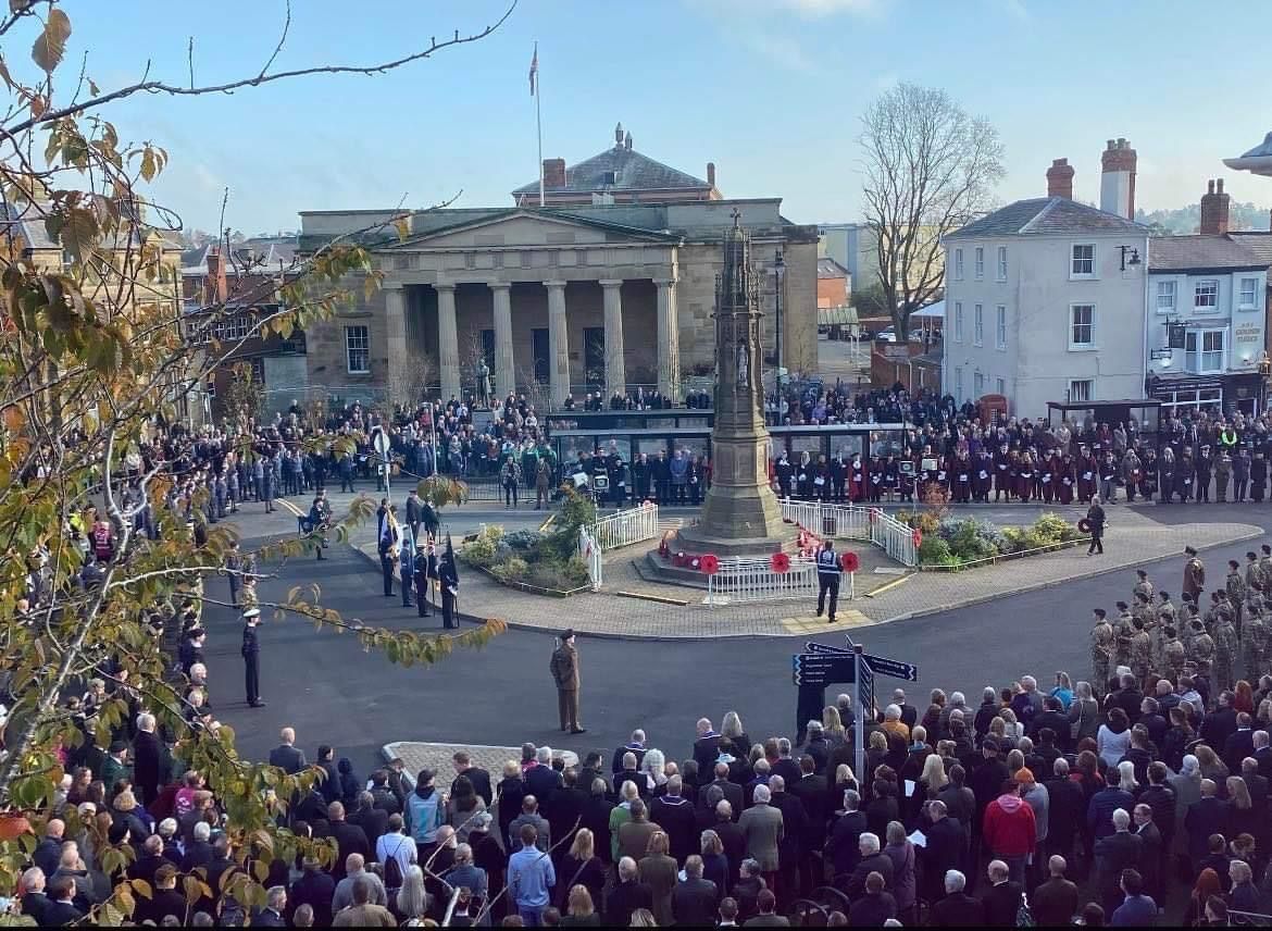 Hereford Remembrance Sunday Parade 2024