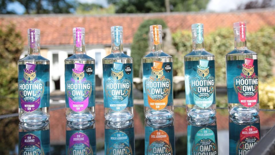 Gin tasting with HOOTING OWL DISTILLERY