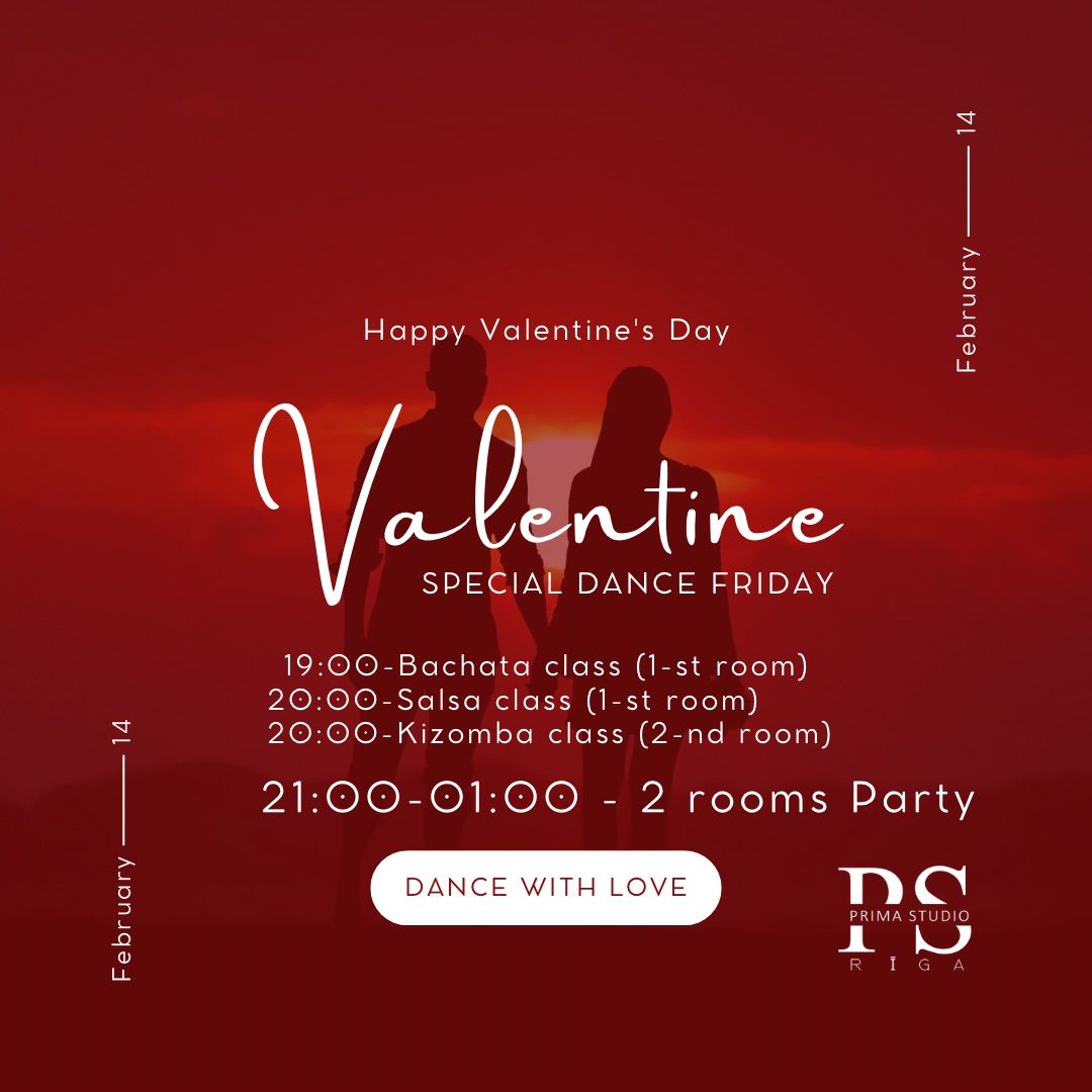 Valentine\u2019s Friday with classes & 2 room party