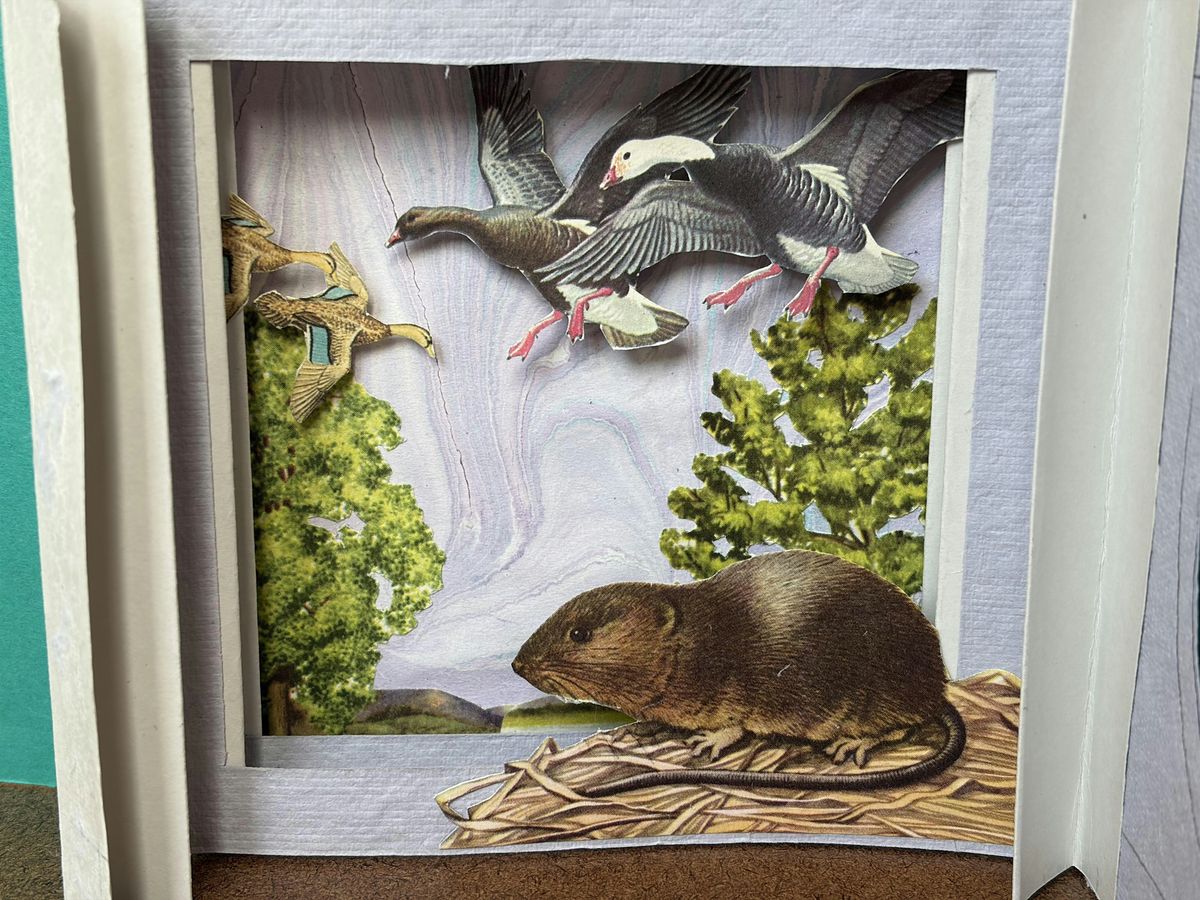 Sip & Craft - Collage Tunnel Books