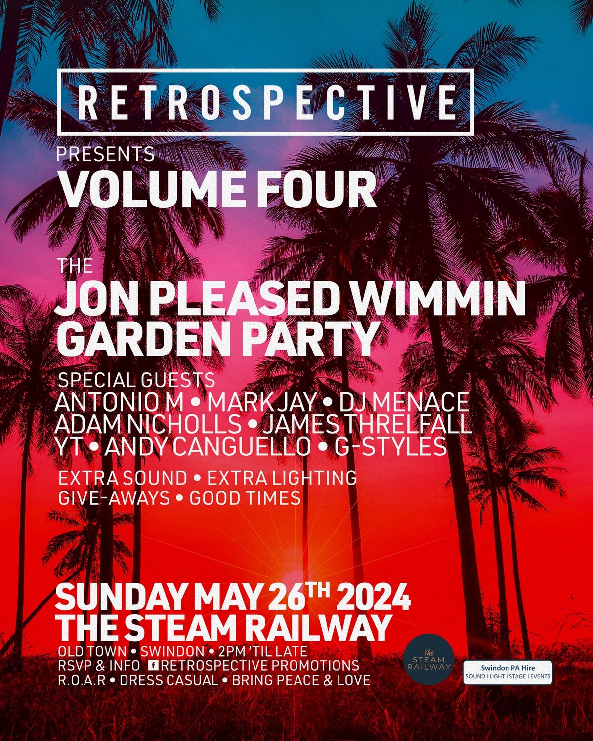 Retrospective Volume 4 - The Jon Pleased Wimmin Garden Party