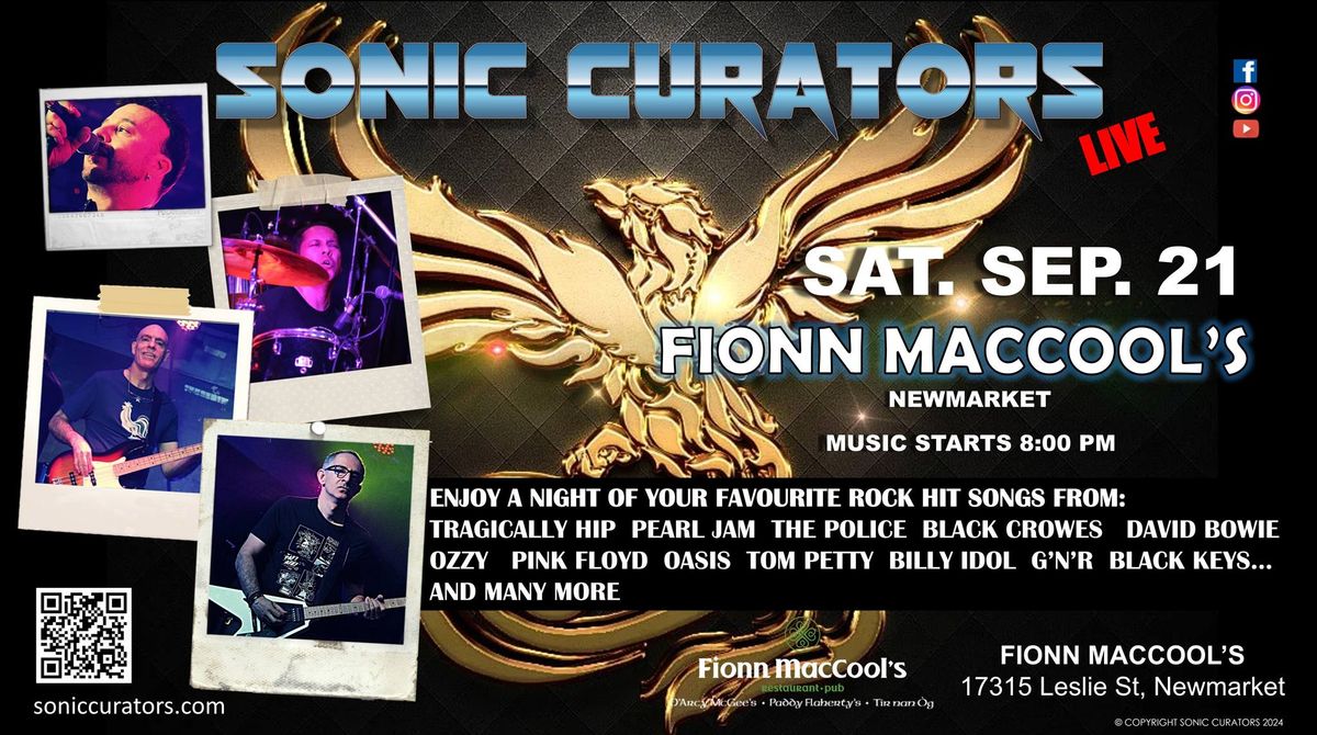 Sonic Curators @ Fionn MacCool's Newmarket