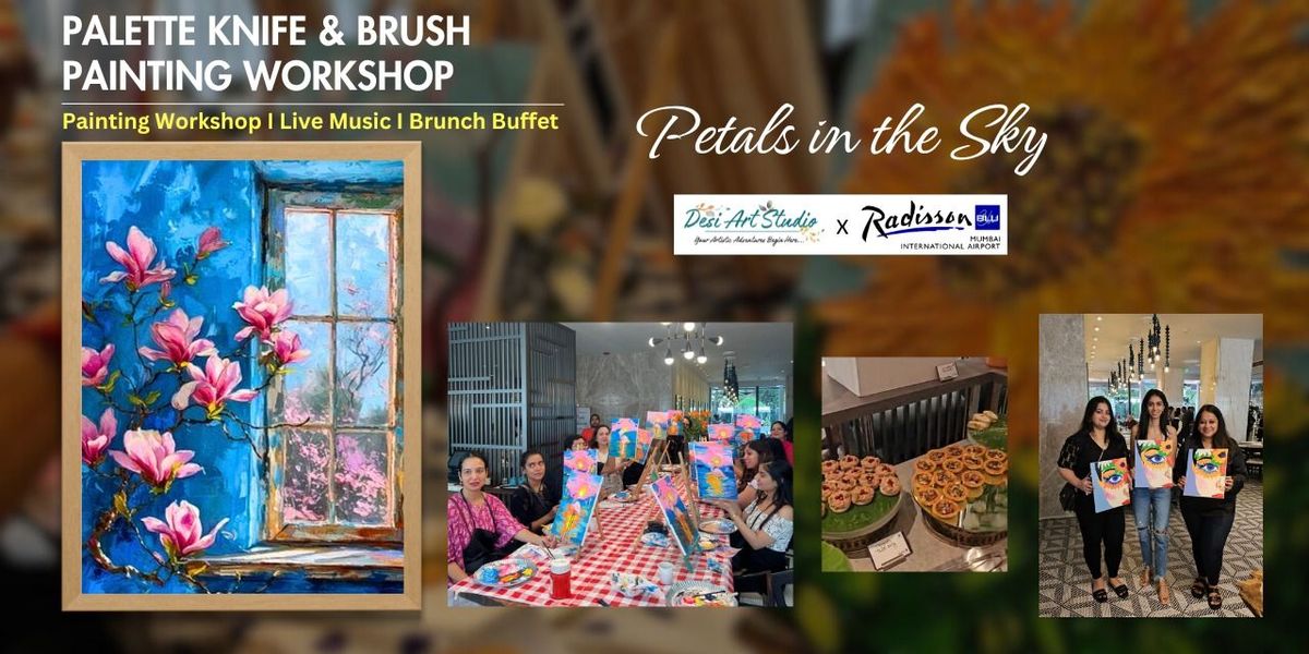 Brunch & Paint Workshop - Desi Art Studio