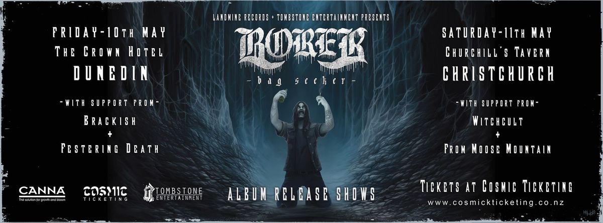 Borer - 'Bag Seeker' Album Release (DUN)