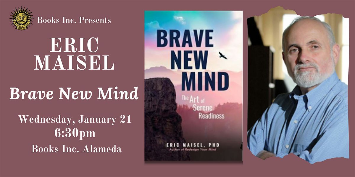 ERIC MAISEL at Books Inc. Alameda