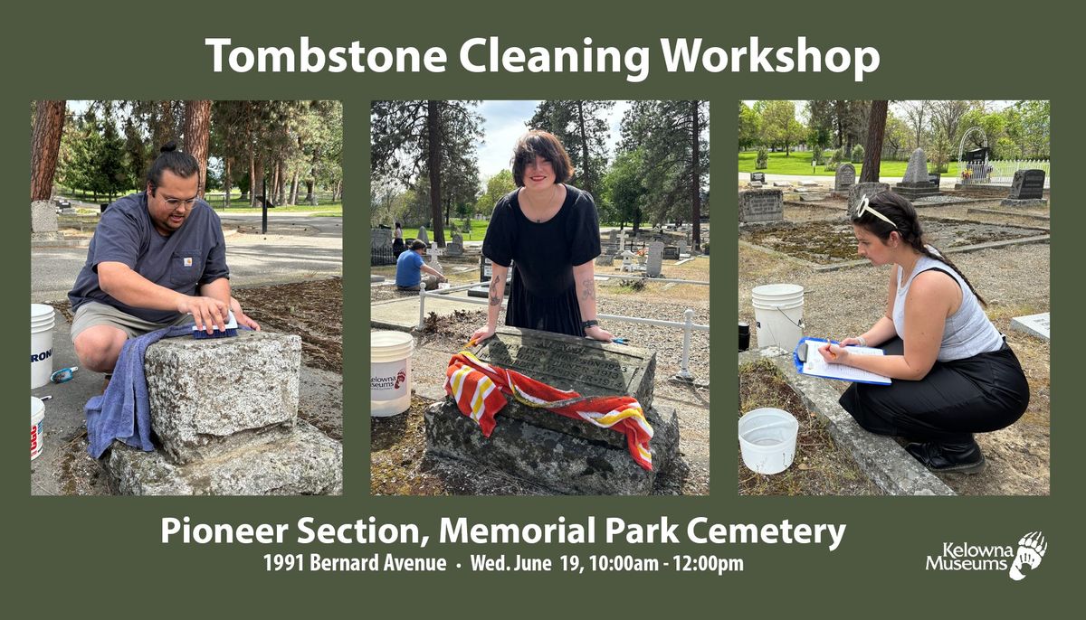 Tombstone Cleaning Workshop