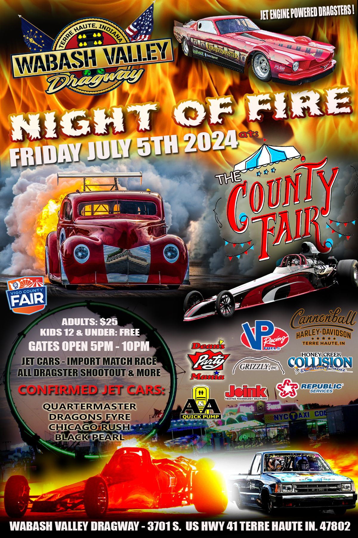 Night Of Fire at The County Fair