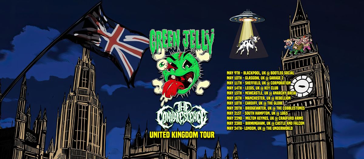 Green Jelly + The Convalescence + Thrashatouille + Captain Gobshite & The Bawbags