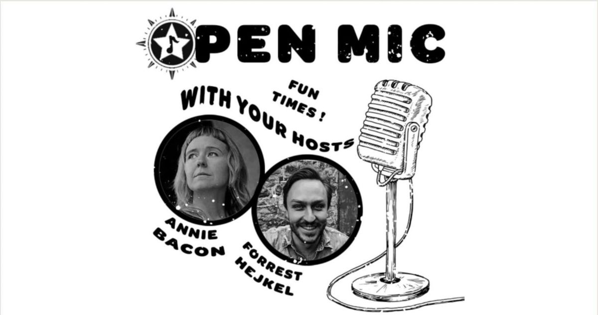 Wednesday Open Mic w\/ Annie Bacon & Forrest Hejkal