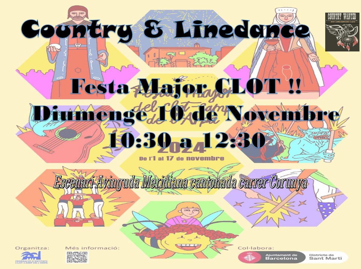 10\/11\/2024 Festa Major Clot Country&Linedance