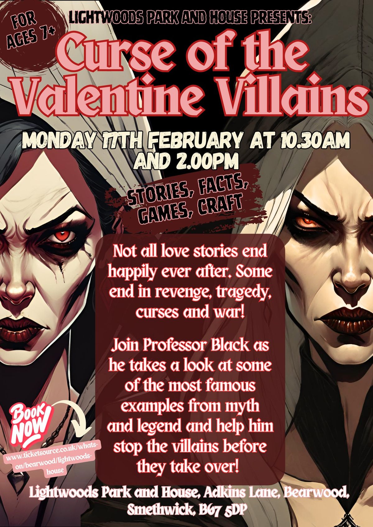 Curse of the Valentine Villains 