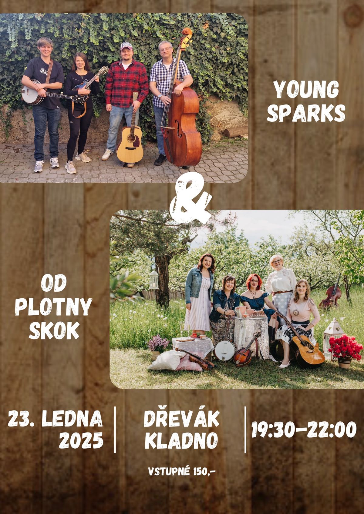 Young Sparks + Od plotny skok - Kladno