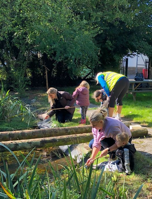 Pond Dipping for the Under 7's - at Wellsway School