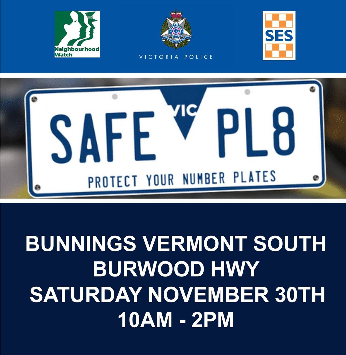  Neighbourhood Watch Safe Plate Day