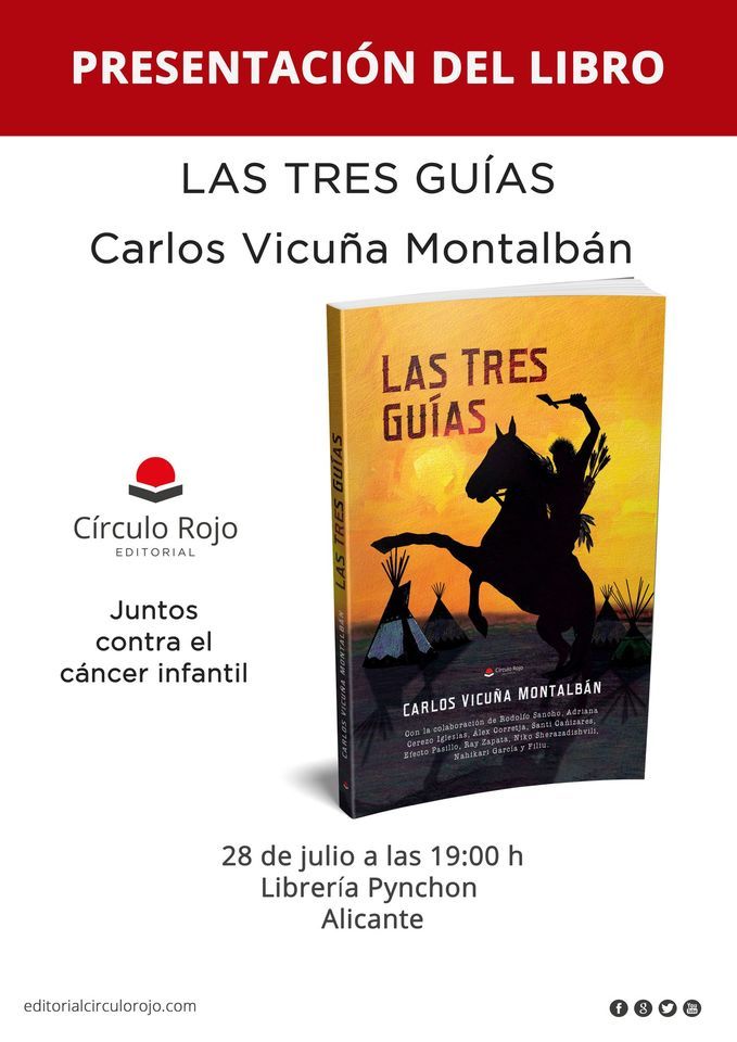 Presentaci\u00f3n del libro: Las tres gu\u00edas de Carlos Vicu\u00f1a Montalb\u00e1n