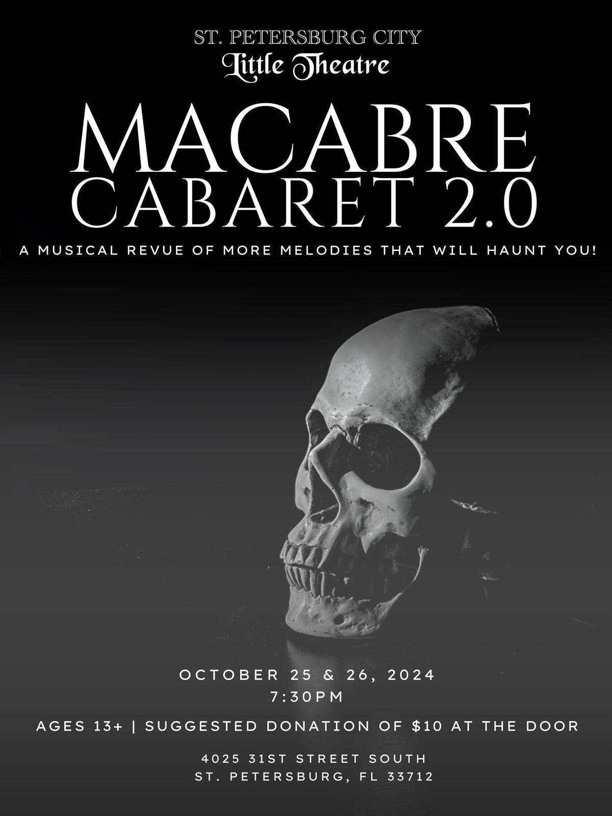 Macabre Cabaret presented by SP City Theatre's Little Theatre