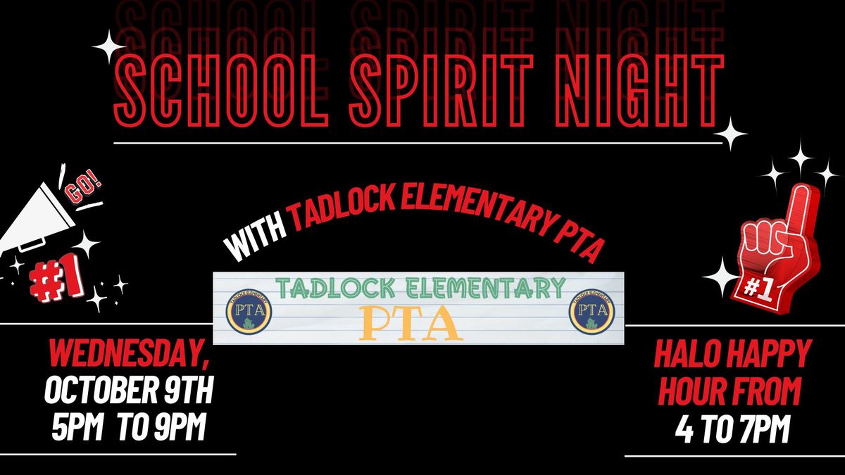 School Spirit Night - Tadlock Elementary PTA