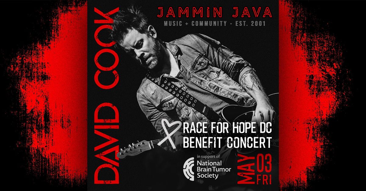 David Cook - Race for Hope-DC Benefit Concert